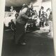 Print street scene music USA 80s