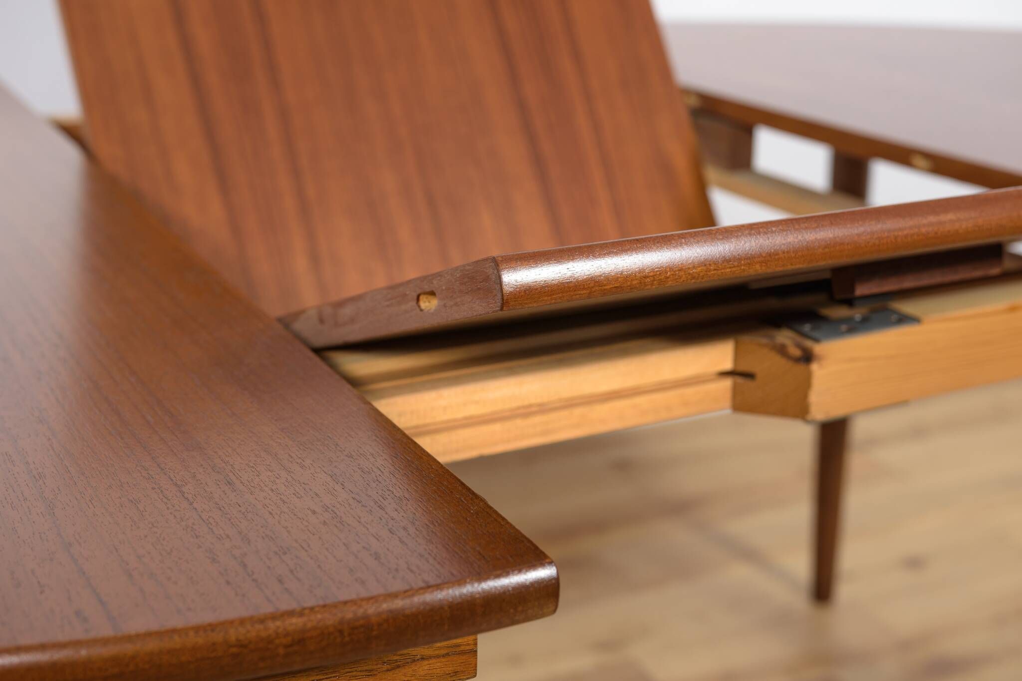 Mid-Century Teak Dining Table & Chairs by Hans Olsen for Frem Røjle, 1960s, Set of 5