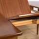 Table de Salle à Manger et Chaises Mid-Century en Teck par Hans Olsen pour Frem Røjle, 1960s, Set de 5