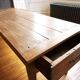 Old farm with 3 drawers table
