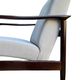 Mid Century Armchairs in Beige Linen, by Edmund Homa, 1960s, Set of Two