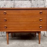 Scandinavian Teak Chest of Drawers by William Watting for Fristho, 1960