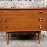 Scandinavian Teak Chest of Drawers by William Watting for Fristho, 1960