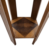 French Art Deco Octagon Side Table, 1930s