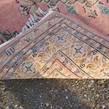 Hand-knotted wool oriental rug