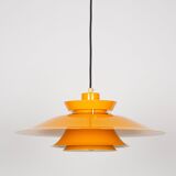 Danish vintage pendant lamp by Bent Nordsted, Lyskaer, 1980s