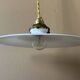 Antique opaline suspension D27cm