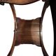 Fauteuil dit Dagobert en bois sculpté vers 1900