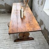 Monastery-style farmhouse table, pine, 210cm
