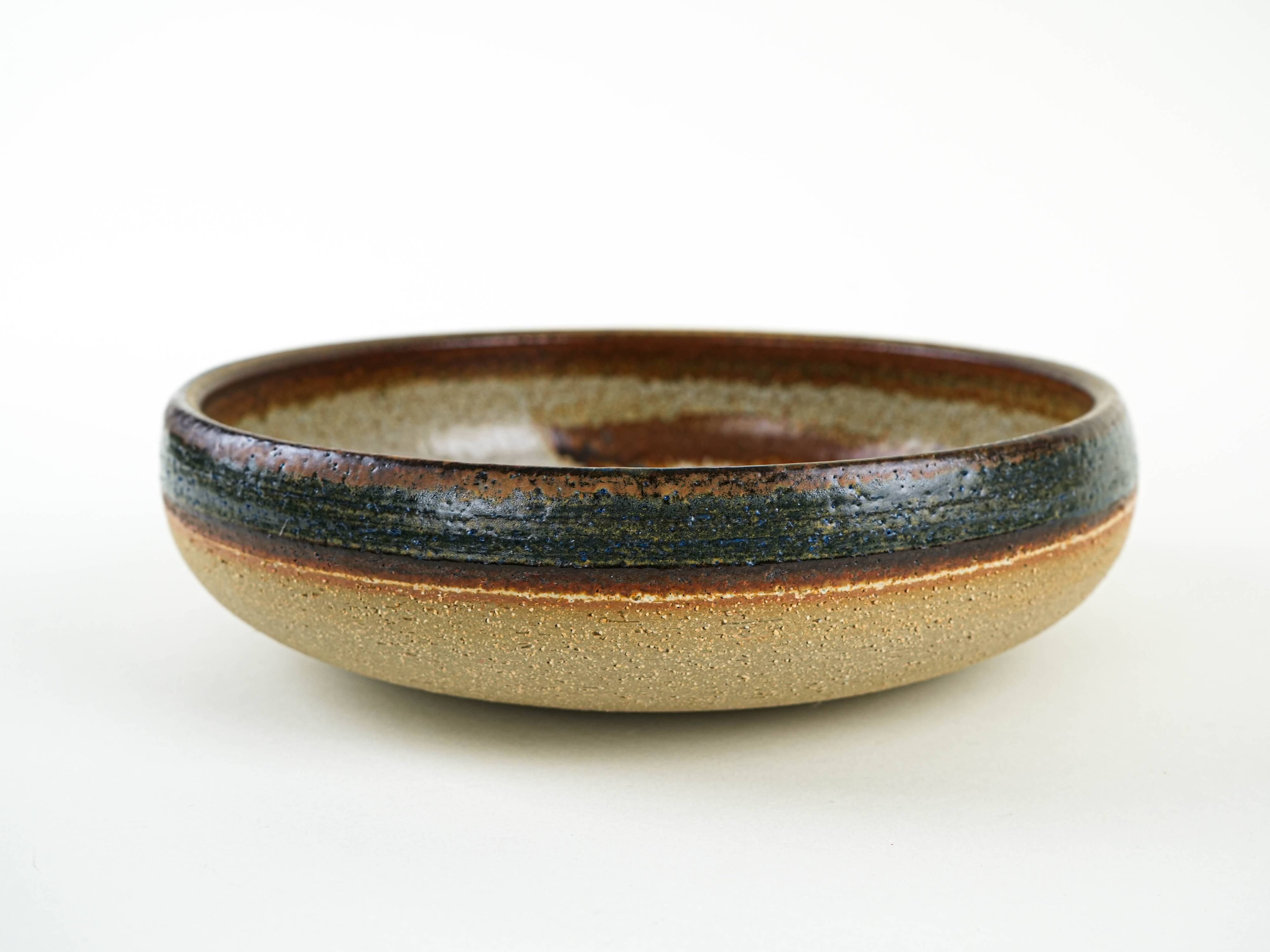 Ceramic bowl, Danish design, 1960s, manufactured by Søholm