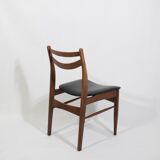 Scandinavian chairs, teak, 1960
