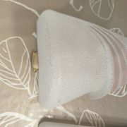 Pairs of Diana wall lights, Kasinski, Poland, 1980, opaline glass.