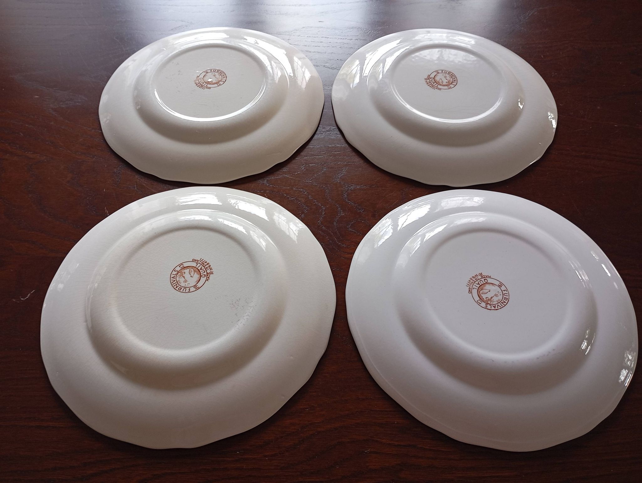 English flat plates Furnivals "Quail"