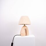 'Opposite' Table Lamp - Satin Cream