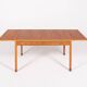 Mid-Century David Rosen extendable table from Nordiska Kompaniet, Sweden 1950's