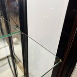 Art Deco Display Cabinet in Glass & Macassar Veneer, France, 1930