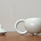 Vintage German sugar bowl Postmodern Fantasia Series by Matteo Thun for Arzberg, 1980s