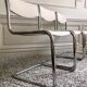 Ensemble de chaises vintage restaurées aux pieds "Luge"