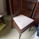 Pair of mahogany chairs with spindles