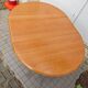 Vintage Round Extendable Dining Table - Wood - Extendable Table - Dining Table