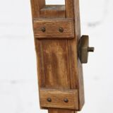 Industrial floor lamp on tripod