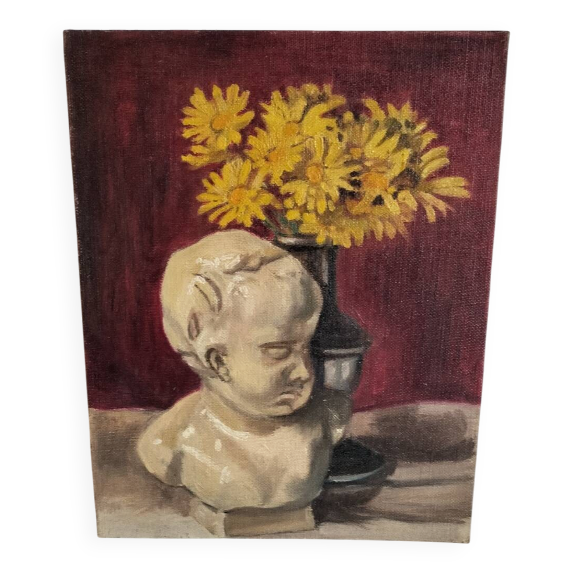 Small still life painting