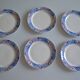 Sarreguemines Tabriz Set of 6 dessert plates