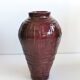 Glazed terracotta vase Art Deco signed WW