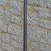 Vintage metal coat rack with 6 hooks