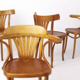 Vintage Chairs by Radomsko ZMG, Poland, Bentwood, Beech, 1970s