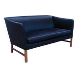 Classic Danish Two-Seater Sofa by Ole Wanscher for A.J. Iversen, 1960s