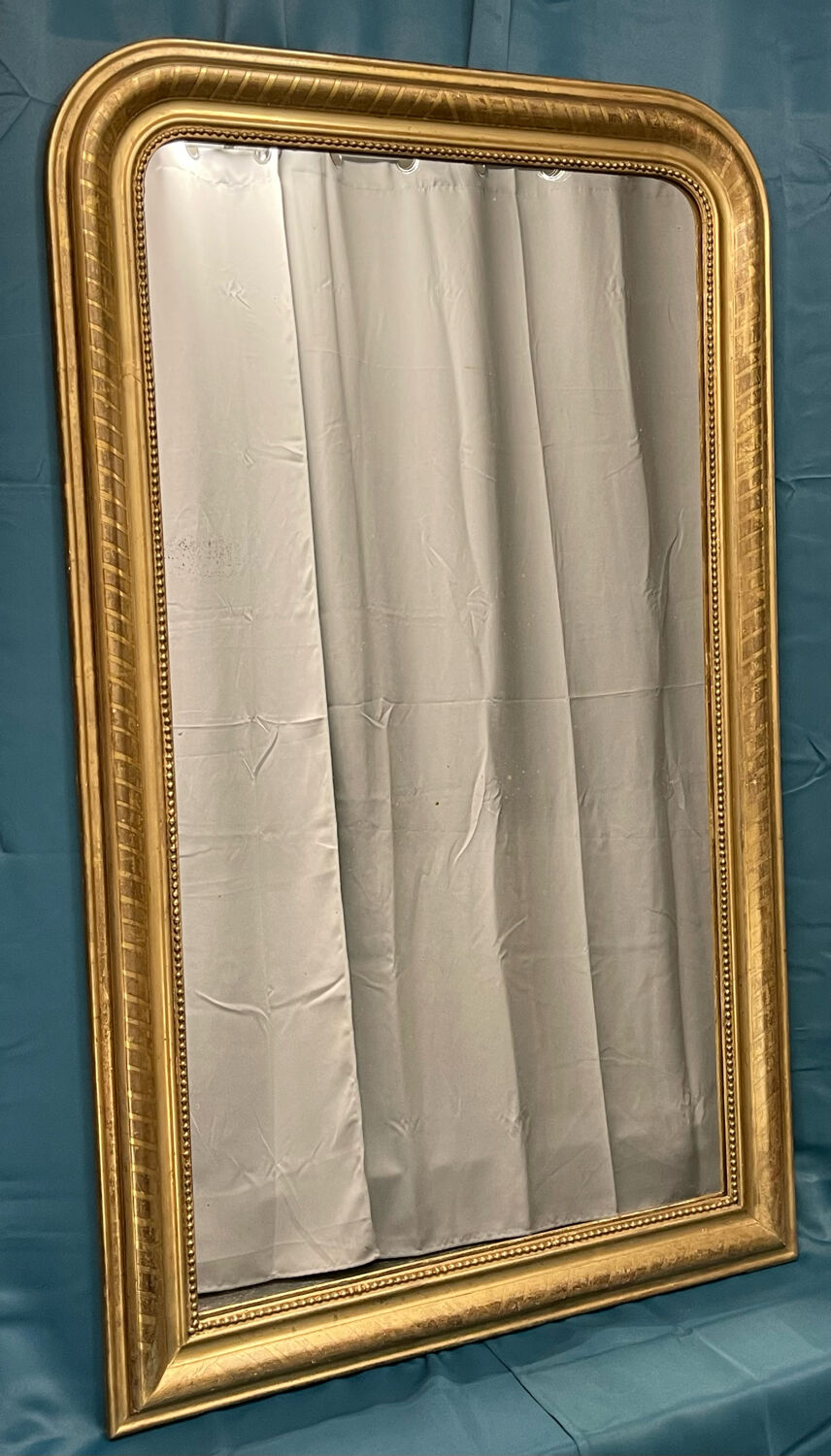 Mirror era Louis-Philippe gilding with gold leaf
