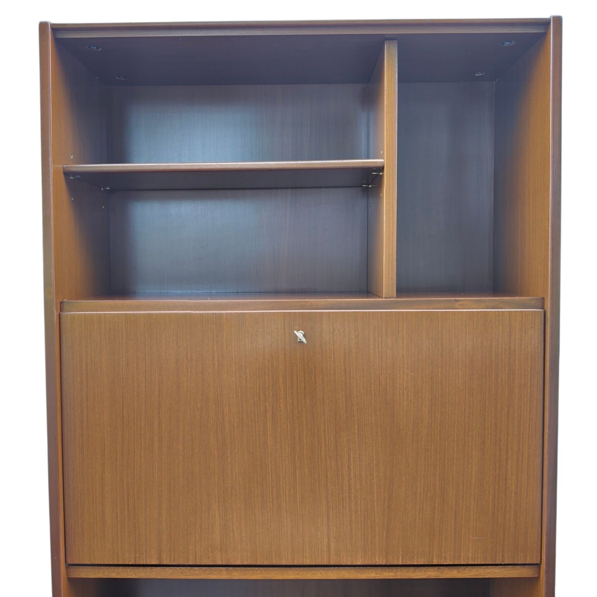 Scandinavian teak bookshelf furniture