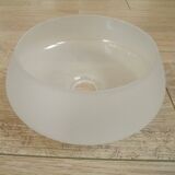 Set of 4 French Vintage Retro White Opaque Glass Replacement Shades 248