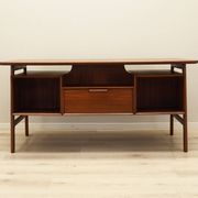 Bureau en teck, design danois, années 1970, fabricant : Omann Jun