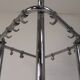 Freestanding Tubax coat rack with 4 tubes and 12 hooks, 1950s