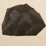 Original lithographs of 1981 "Raoul ubac - silex I Silex", signed