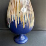 Vase signed workshop Cerenne - Ceramics of Vallauris - Entirely handmade