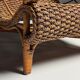 Rattan armchair 1950s vintage