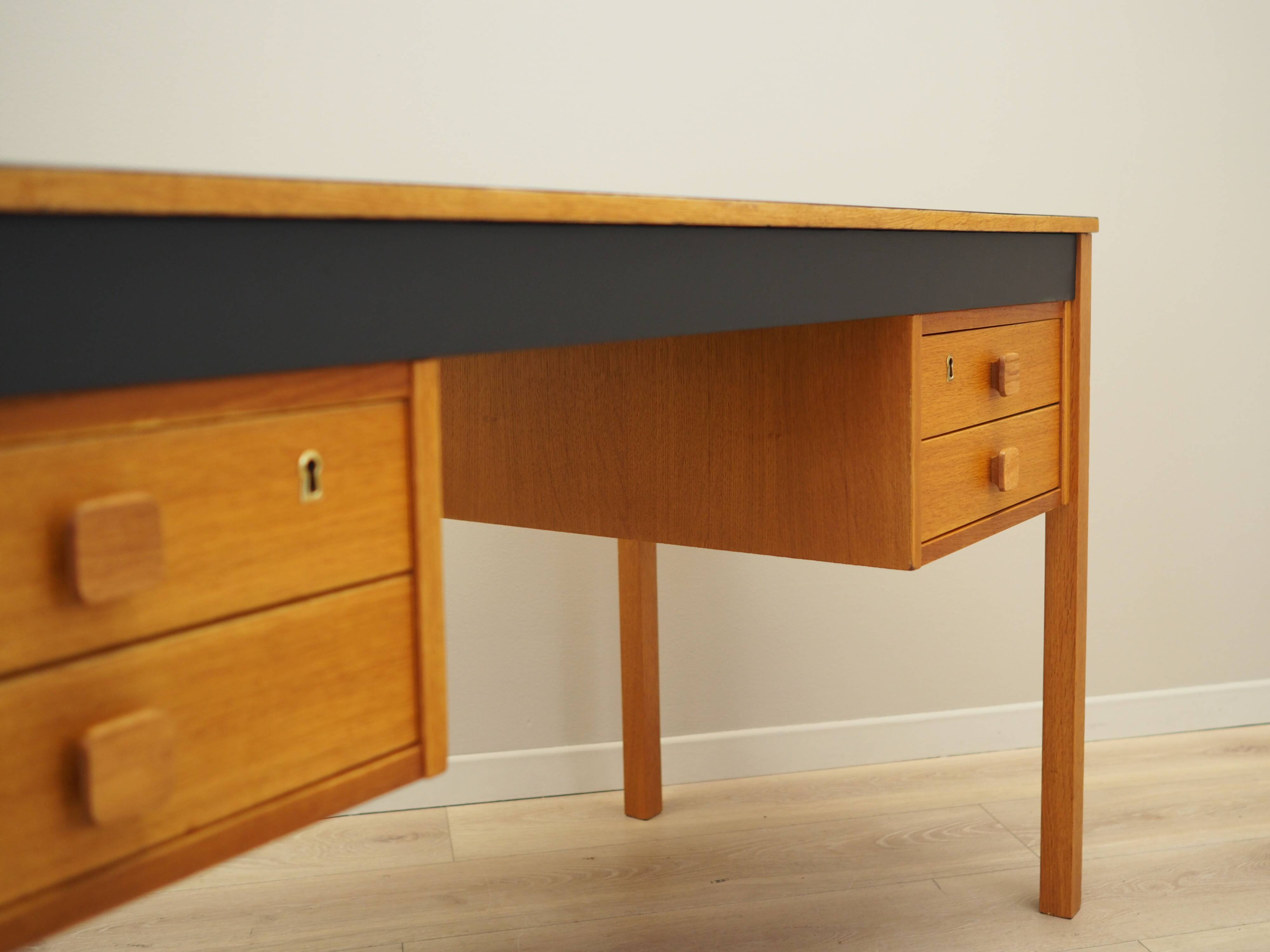Ash desk, Danish design, 1970s, production: Denmark
