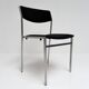 Set of 4 Gijs van der Sluis stacking chairs, 1970s