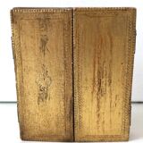 Retable icône italien en bois