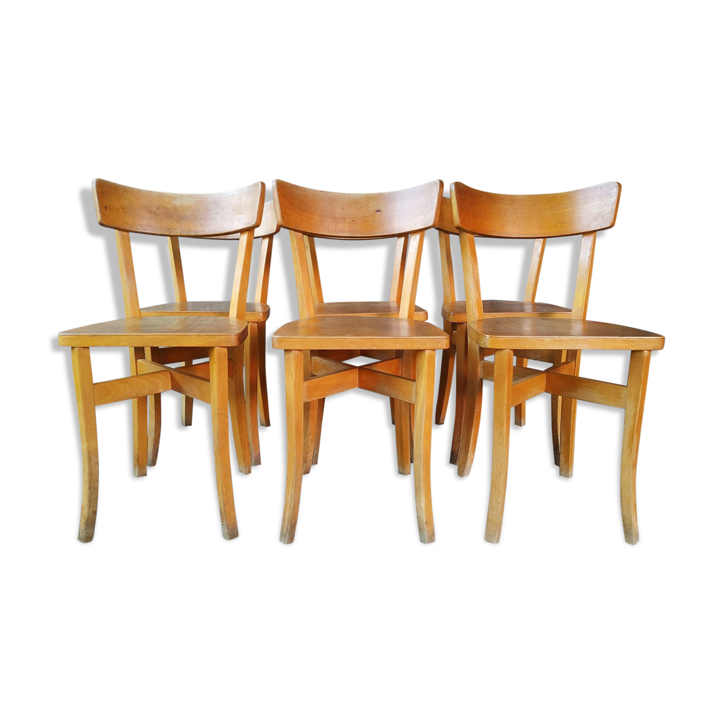 Série de six chaises bistrot Luterma