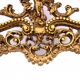 Un grand miroir à cadre doré, Italie, première moitié du XXe siècle.