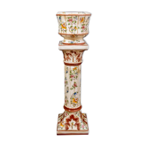 Piedestal avec vase