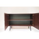 Small Danish Scandinavian row Palissandre de Rio