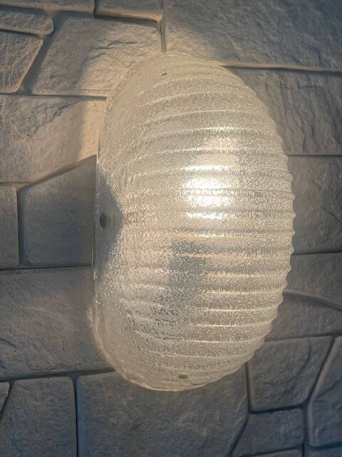 Pair of Murano glass sconces