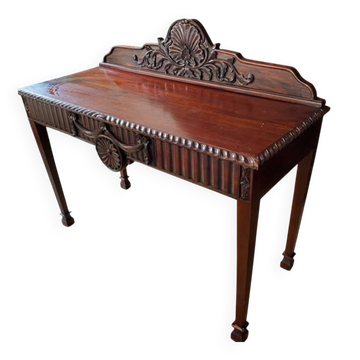 Nicely carved Edwardian style side table