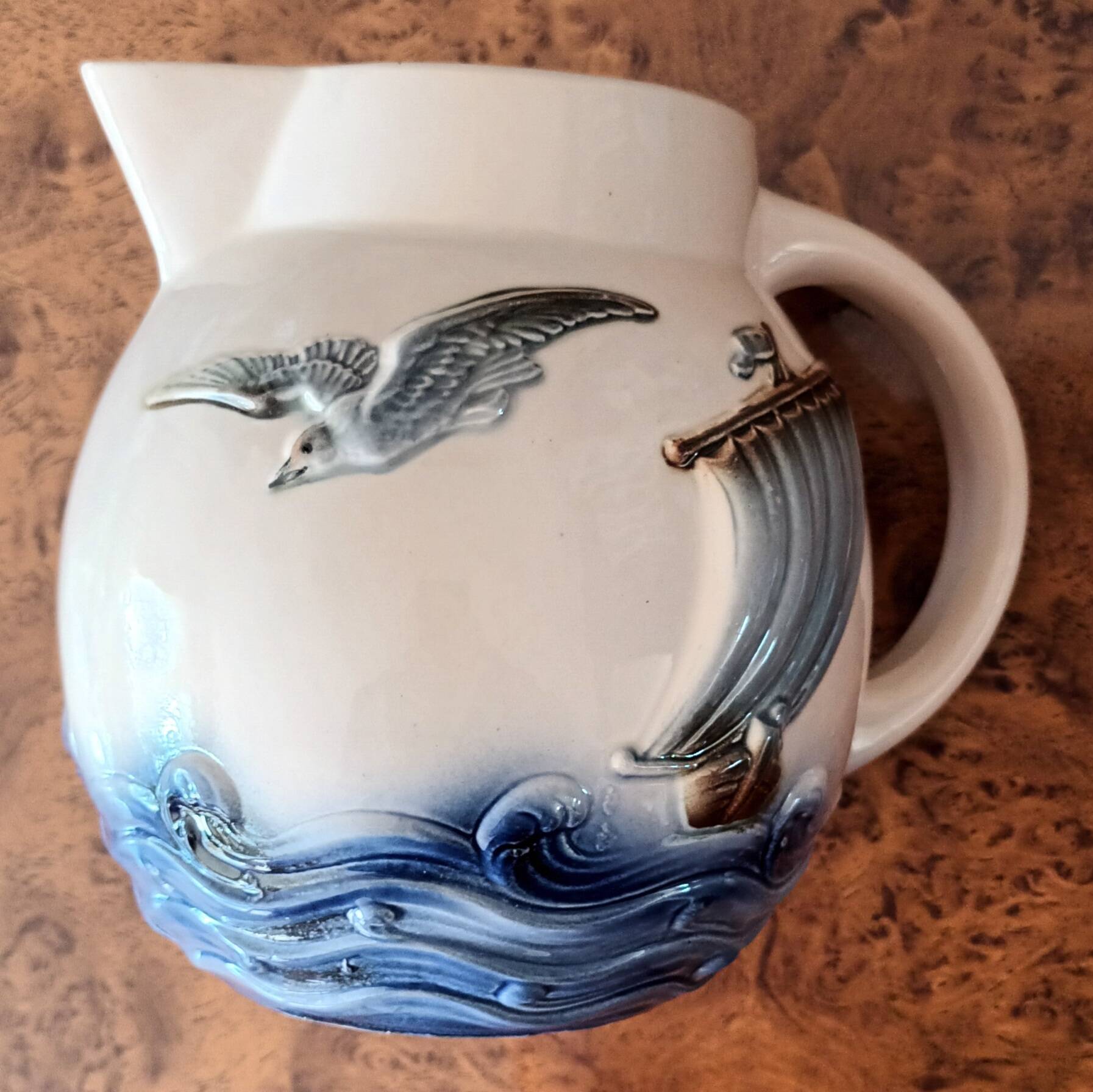 Digoin ceramic pitcher