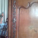 Wardrobe in 18th century walnut